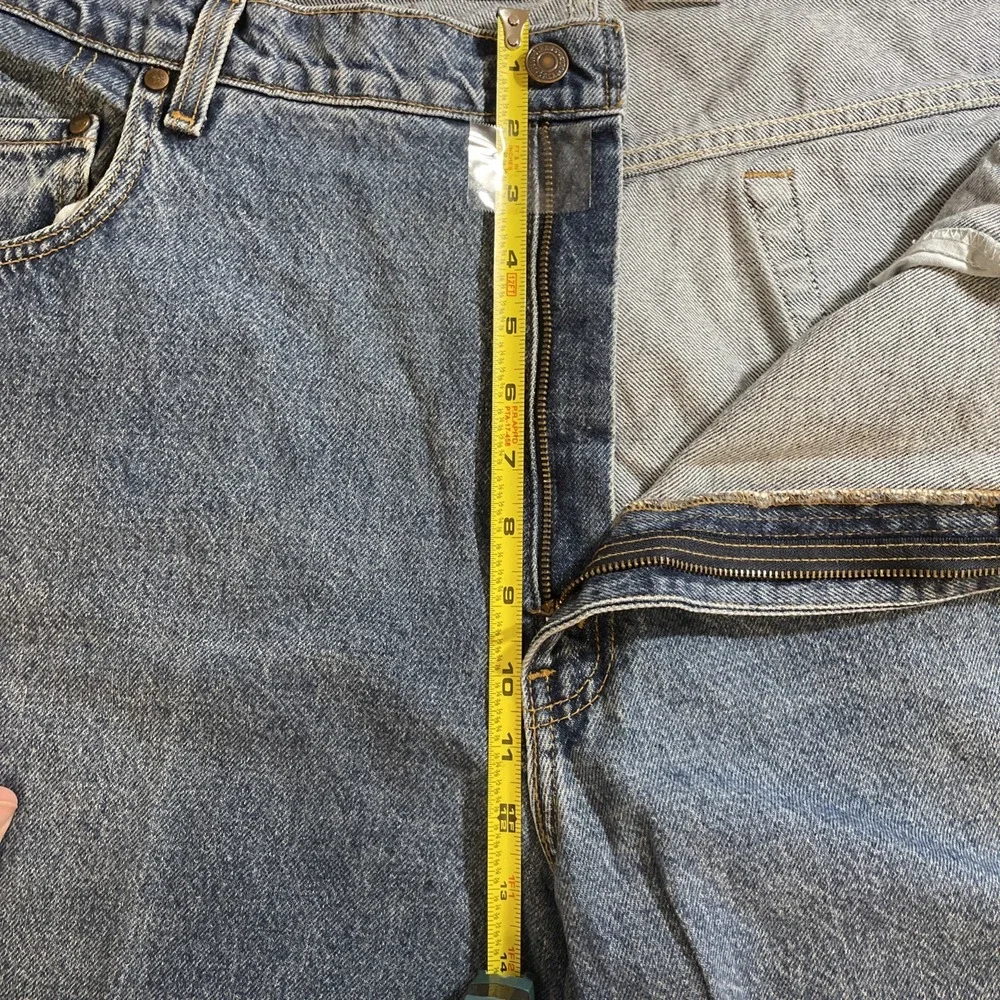 Levi's 545 Loose Fit Wide Leg Baggy Jeans Vintage 1996 Orange Tab 42